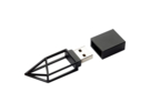 USB 2.0- флешка на 16 Гб Геометрия (черный) 16Gb