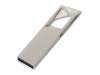 USB 2.0- флешка на 32 Гб Геометрия mini (серебристый) 32Gb (Изображение 1)