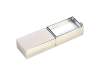 USB 2.0- флешка на 64 Гб кристалл в металле (серебристый) 64Gb (Изображение 1)