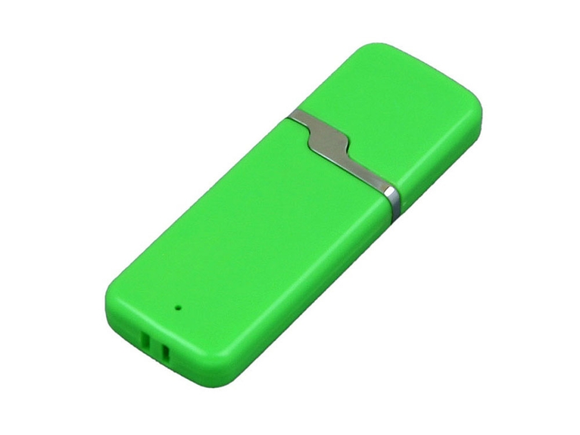 USB 3.0- флешка на 64 Гб с оригинальным колпачком (зеленый) 64Gb (Изображение 1)