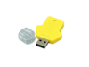USB 3.0- флешка на 128 Гб в виде футболки (желтый) 128Gb (Изображение 2)