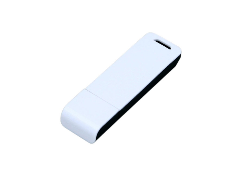 USB 3.0- флешка на 32 Гб с оригинальным двухцветным корпусом (черный/белый) 32Gb (Изображение 3)