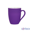 Кружка &quot;Trend&quot;, покрытие soft touch (фиолетовый)