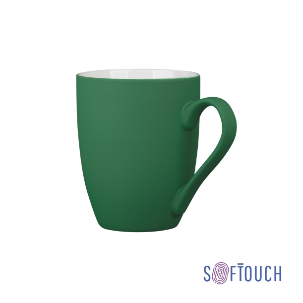 Кружка "Trend", покрытие soft touch (зеленый) (Изображение 1)