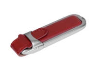 USB 3.0- флешка на 64 Гб с массивным классическим корпусом (коричневый/серебристый) 64Gb