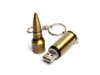 USB 3.0- флешка на 128 Гб в виде патрона от АК-47 (бронзовый) 128Gb (Изображение 2)