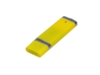USB 3.0- флешка промо на 128 Гб прямоугольной классической формы (желтый) 128Gb (Изображение 1)