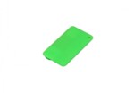 USB 2.0- флешка на 8 Гб в виде пластиковой карточки (зеленый) 8Gb