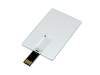 USB 2.0- флешка на 64 Гб в виде металлической карты, с раскладным чипом (Изображение 2)