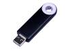 USB 2.0- флешка промо на 8 Гб прямоугольной формы, выдвижной механизм (Изображение 1)