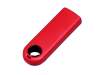 USB 3.0- флешка промо на 64 Гб прямоугольной формы, выдвижной механизм (черный/красный) 64Gb (Изображение 2)