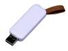 USB 2.0- флешка промо на 64 Гб прямоугольной формы, выдвижной механизм (Изображение 1)