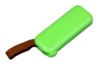USB 2.0- флешка промо на 4 Гб прямоугольной формы, выдвижной механизм (зеленый) 4Gb (Изображение 2)