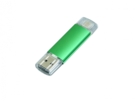 USB 2.0/micro USB- флешка на 32 Гб (зеленый) 32Gb