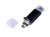 USB 2.0/micro USB/Type-C- флешка на 32 Гб (черный) 32Gb (Изображение 3)