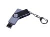 USB 2.0/micro USB/Type-C- флешка на 32 Гб c поворотным механизмом (Изображение 2)