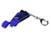 USB 2.0/micro USB/Type-C- флешка на 32 Гб c поворотным механизмом (синий) 32Gb (Изображение 4)
