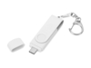 USB 3.0/micro USB/Type-C - флешка на 32 Гб 3-в-1 с поворотным механизмом (Изображение 2)