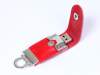 USB 2.0- флешка на 32 Гб в виде брелока (красный) 32Gb (Изображение 1)