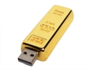 USB 2.0- флешка на 64 Гб в виде слитка золота (золотистый) 64Gb