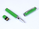 USB 2.0- флешка на 64 Гб в виде ручки с мини чипом (зеленый) 64Gb
