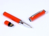 USB 2.0- флешка на 64 Гб в виде ручки с мини чипом (оранжевый) 64Gb (Изображение 1)