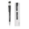 Ручка с флеш-картой USB 16GB «TURNUSsofttouch M» (черный) (Изображение 3)