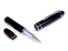USB 2.0- флешка на 32 Гб в виде ручки с мини чипом (черный) 32Gb