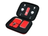 Подарочный набор USB-SET: USB мышь, USB хаб, USB 2.0- флешка на 64 Гб (красный) 64Gb (Изображение 1)