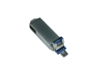 USB 3.0/micro USB/Lightning- флешка на 32 Гб с поворотным механизмом (серебристый) 32Gb (Изображение 3)