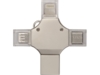 USB-флешка 3.0 на 32 Гб 4-в-1 Ultra, серебристый (Изображение 6)