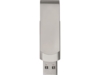 USB 2.0- флешка на 16 Гб Setup (серебристый) 16Gb (Изображение 4)
