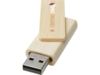 USB 2.0-флешка на 16ГБ Rotate из бамбука (бежевый) 16Gb (Изображение 3)