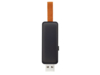 USB-флешка на 16 Гб Gleam с подсветкой (черный) 16Gb (Изображение 2)