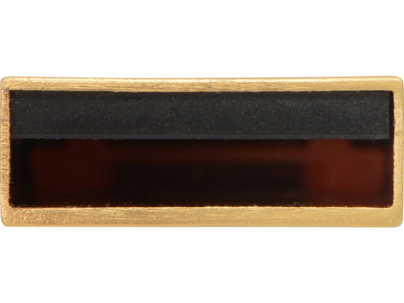 USB 2.0- флешка на 16 Гб с мини чипом, компактный дизайн с круглым отверстием (золотистый) 16Gb (Изображение 5)