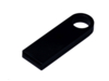 USB 2.0-флешка на 128 Гб с мини чипом и круглым отверстием (черный) 128Gb (Изображение 2)