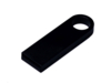 USB 2.0-флешка на 16 Гб с мини чипом и круглым отверстием (черный) 16Gb (Изображение 2)