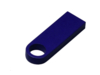 USB 3.0-флешка на 128 Гб с мини чипом и круглым отверстием (синий) 128Gb (Изображение 2)