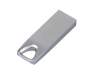 USB 3.0-флешка на 128 Гб с мини чипом и отверстием для цепочки (серебристый) 128Gb (Изображение 3)