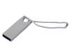 USB 3.0-флешка на 32 Гб с мини чипом и отверстием для цепочки (серебристый) 32Gb (Изображение 1)