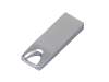 USB 3.0-флешка на 32 Гб с мини чипом и отверстием для цепочки (серебристый) 32Gb (Изображение 3)