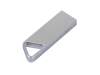 USB 2.0-флешка на 8 Гб с мини чипом и отверстием для цепочки (серебристый) 8Gb (Изображение 3)