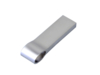 USB 2.0-флешка на 64 Гб с мини чипом и боковым отверстием для цепочки (серебристый) 64Gb (Изображение 3)