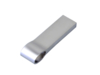 USB 2.0-флешка на 32 Гб с мини чипом и боковым отверстием для цепочки (серебристый) 32Gb (Изображение 3)