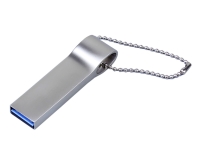 USB 3.0-флешка на 128 Гб с мини чипом и боковым отверстием для цепочки