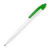 N8, ручка шариковая, белый/зеленый, пластик (Изображение 1)