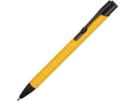 Ручка металлическая шариковая Crepa (черный/желтый) 