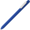 Ручка шариковая Swiper Soft Touch, синяя с белым (Изображение 1)