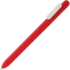 Ручка шариковая Swiper Soft Touch, красная с белым (Изображение 1)