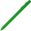 Ручка шариковая Swiper Soft Touch, зеленая с белым (Изображение 3)